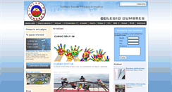 Desktop Screenshot of colcumbres.org